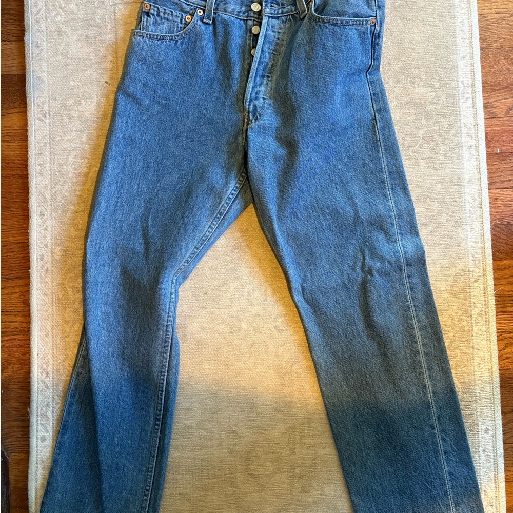 Levi's womens 90s vintage Straight Blue Jeans